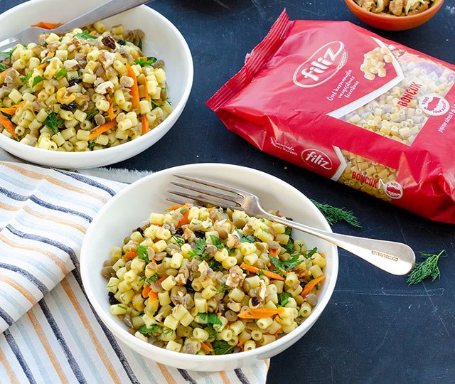 Mercimekli Makarna tarif